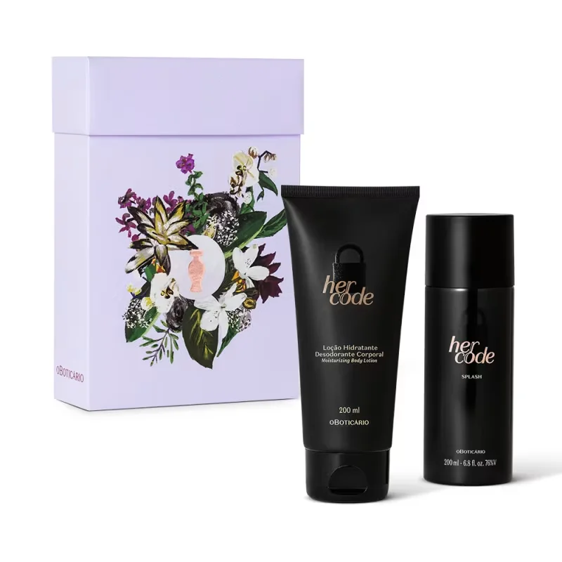 Kit Presente Her Code Splash (2 itens)