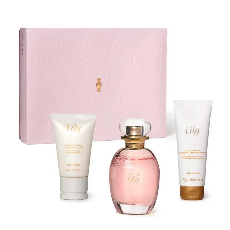 Kit Presente Lily Soleil (3 itens)