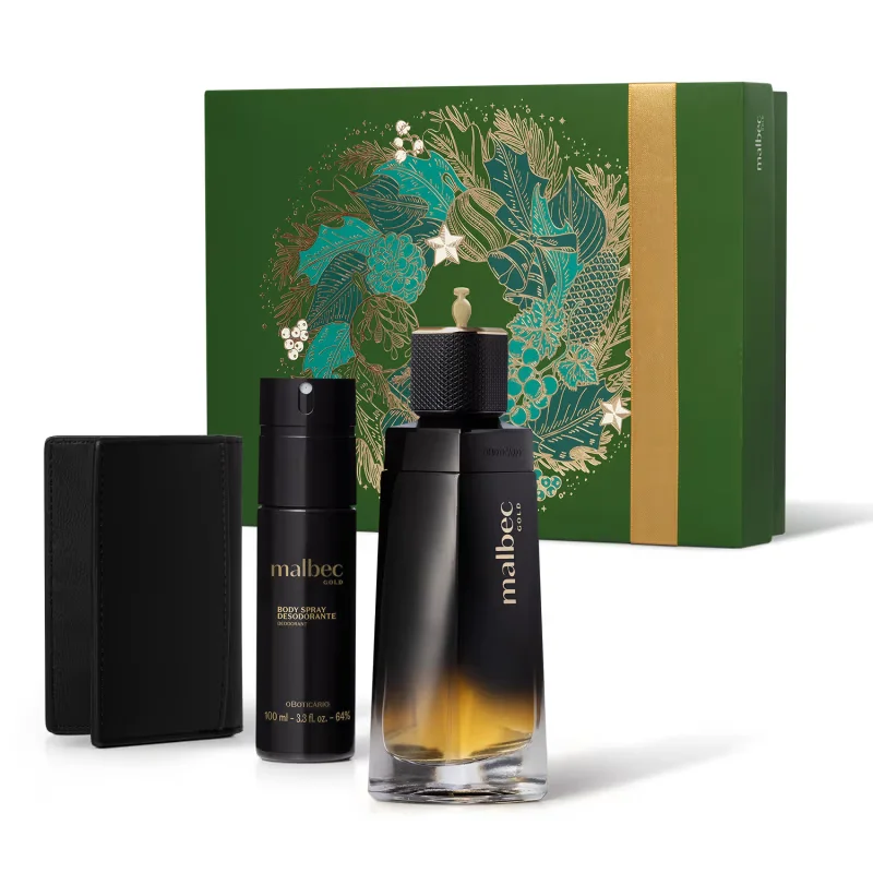 Kit Presente Natal Malbec Gold (3 itens)