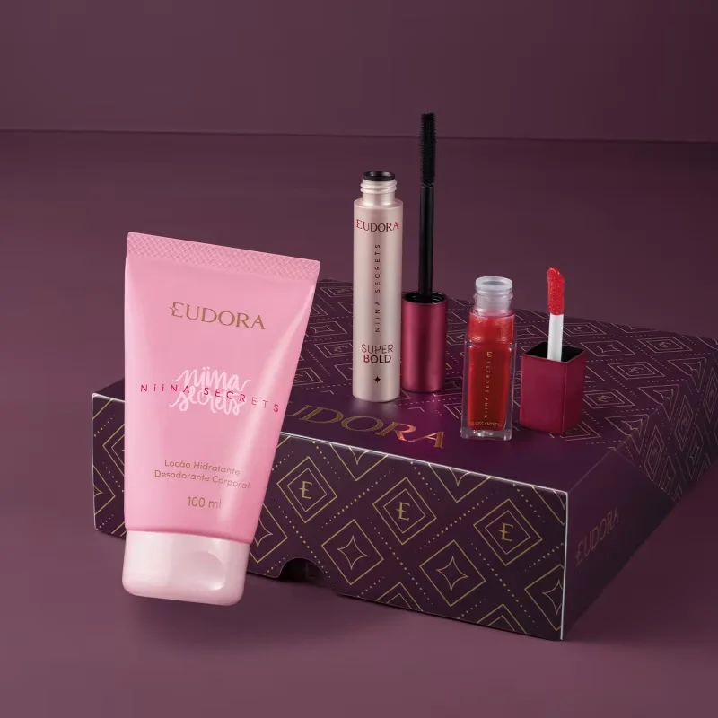 Kit Presente Niina Secrets Eudora (3 itens)