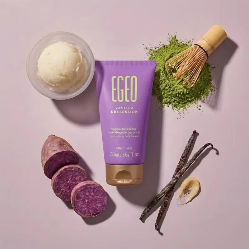 Loção Desodorante Hidratante Corporal Egeo Vanilla Ubesession 150ml