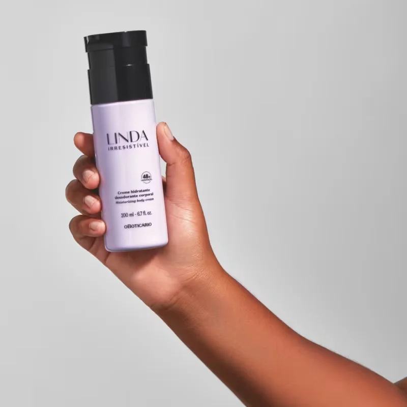 Loção Desodorante Hidratante Corporal Linda Irresistível 200ml