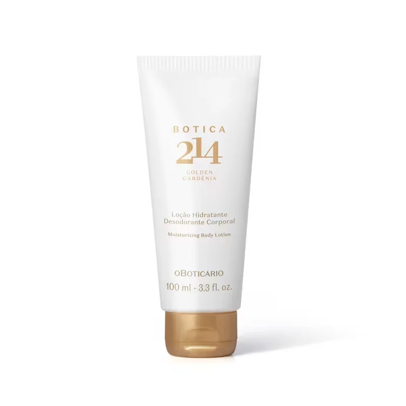 Loção Hidratante Desodorante Corporal Botica 214 Golden Gardênia 100ml