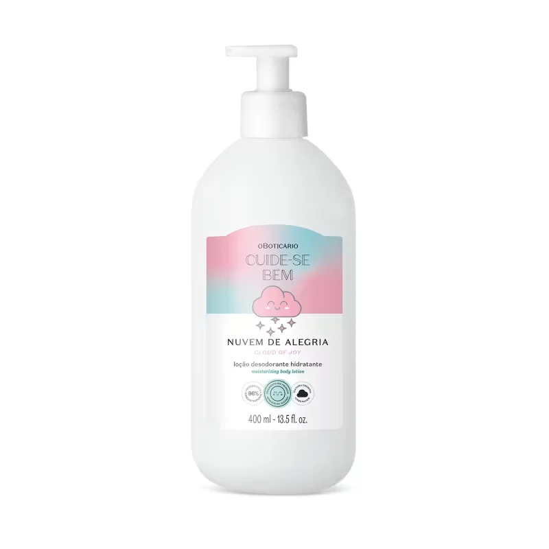 Loção Hidratante Desodorante Corporal Cuide-se Bem Nuvem de Alegria 400ml