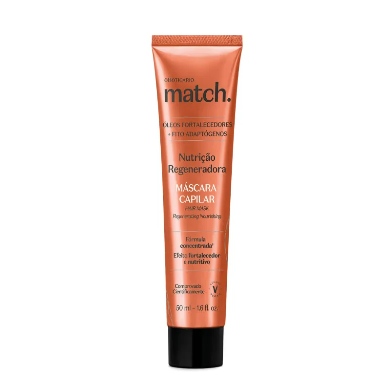 Máscara Capilar Match Nutrição Regeneradora 50ml