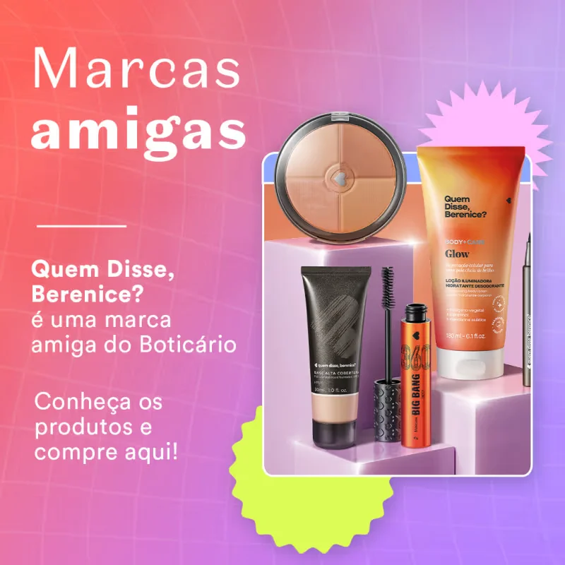 Máscara de Cílios Big Bang Push Quem Disse, Berenice? 10g
