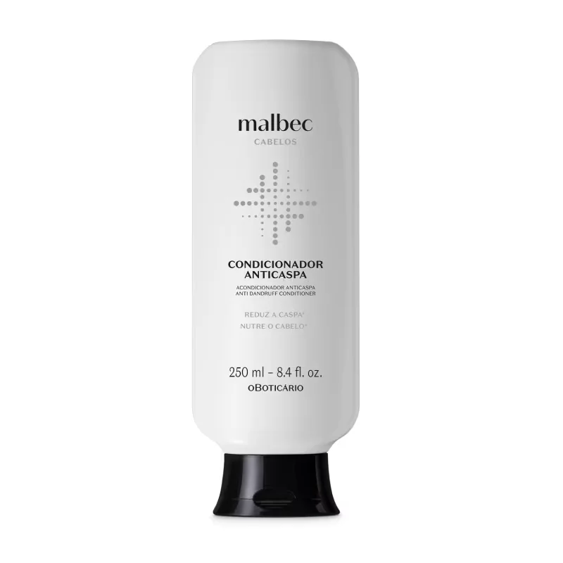 Malbec Cabelos Anticaspa o Boticário - Condicionador 250ml