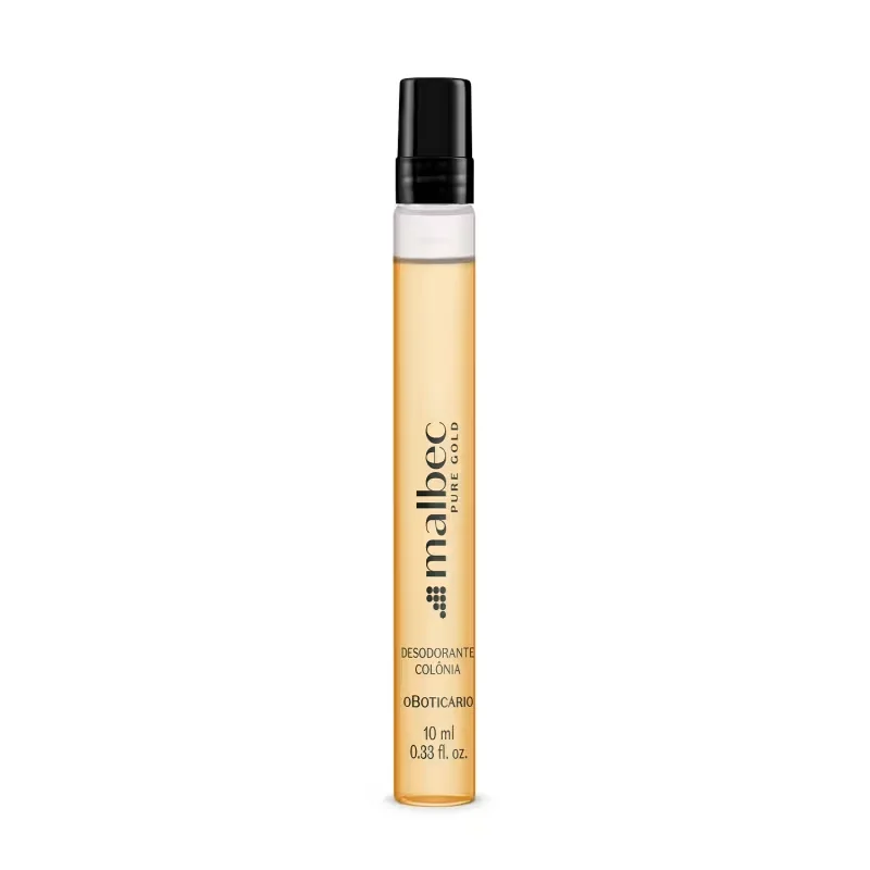 Malbec Pure Gold Desodorante Colônia 10ml
