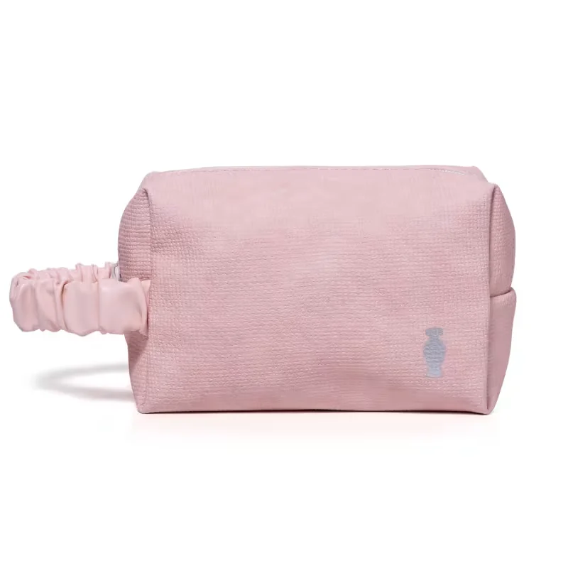 Nécessaire Rosa Com Alça Franzida O Boticário