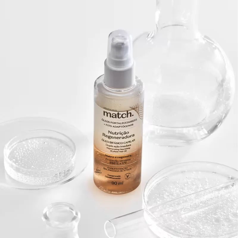 Óleo Bifásico Capilar Match Nutrição Regeneradora 90ml