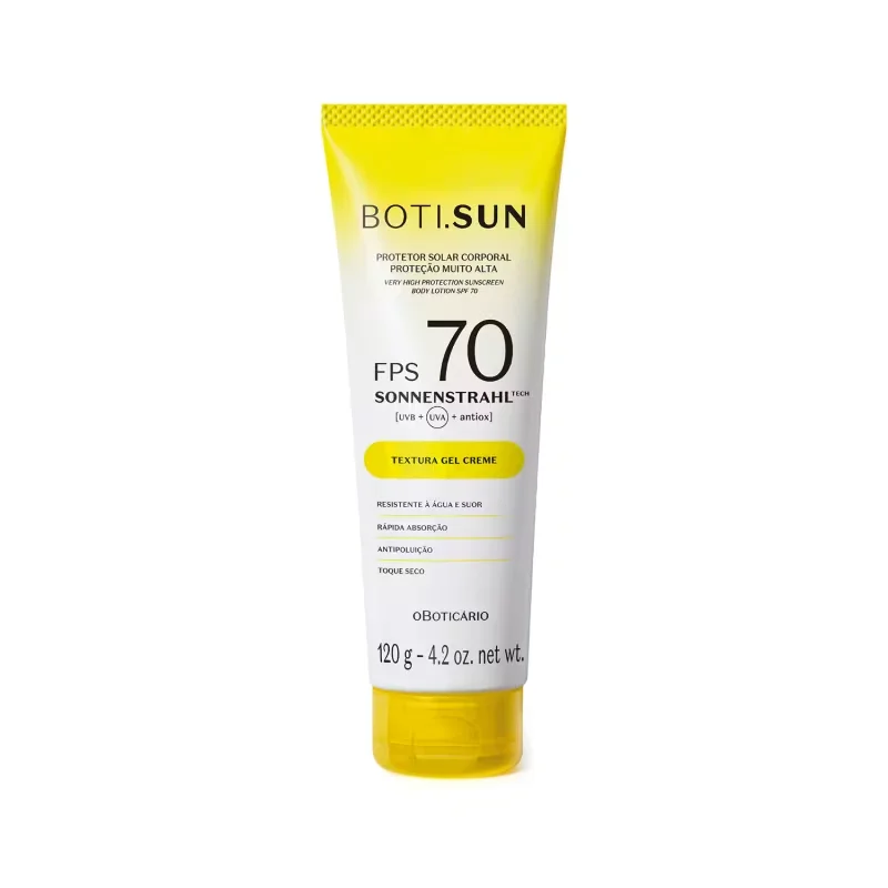 Protetor Solar Corporal FPS 70 Boti.Sun 120g