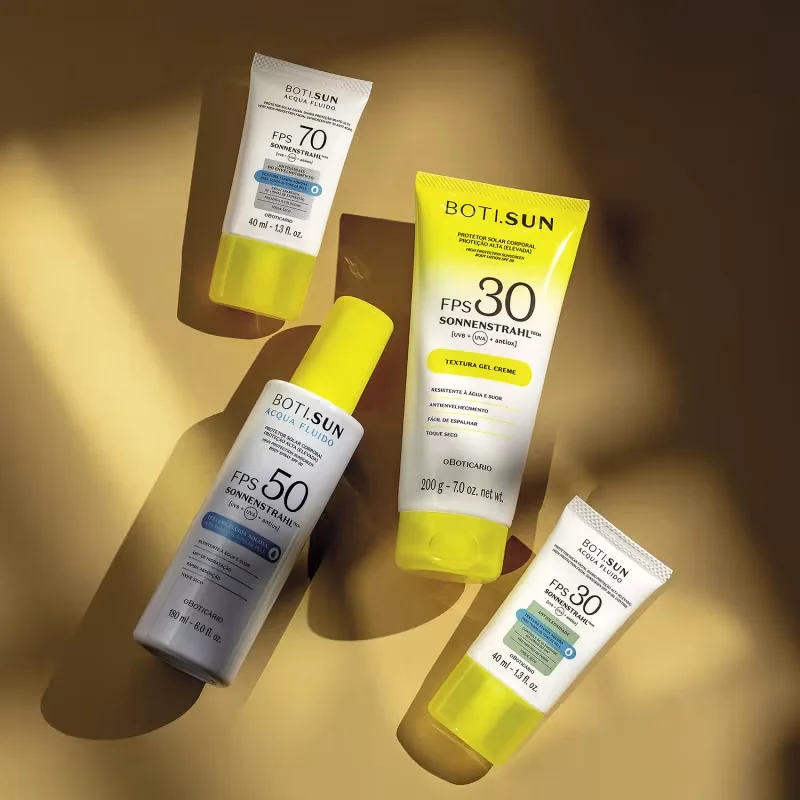 Protetor Solar Facial Antissinais FPS30 BOTI.SUN Acqua Fluido 40ml