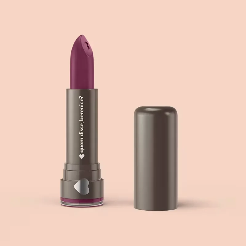 Quem Disse, Berenice? Hidratante Vinho Vinhete - Batom Cremoso 3,8g