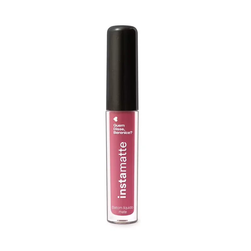 Quem Disse, Berenice? Instamatte Rosa Azaleiali - Batom Líquido 4ml