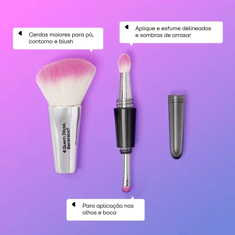 Quem Disse, Berenice? Tudo Em 1 - Pincel para Maquiagem