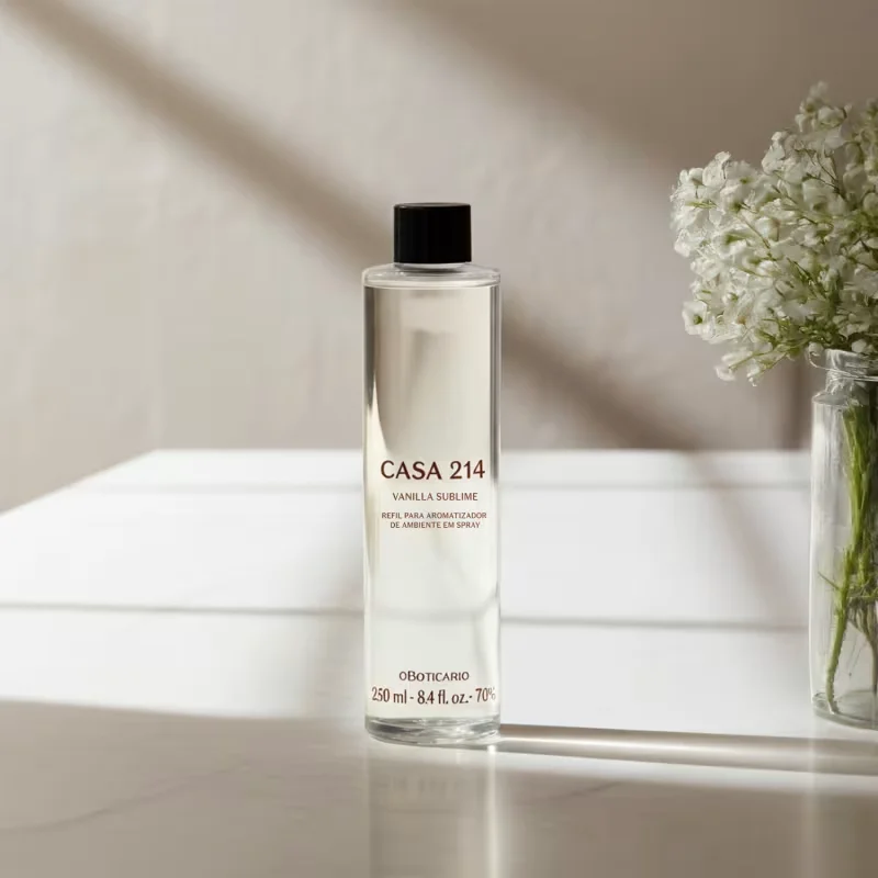 Refil Aromatizador de Ambiente em Spray Casa 214 Vanilla Sublime 250ml