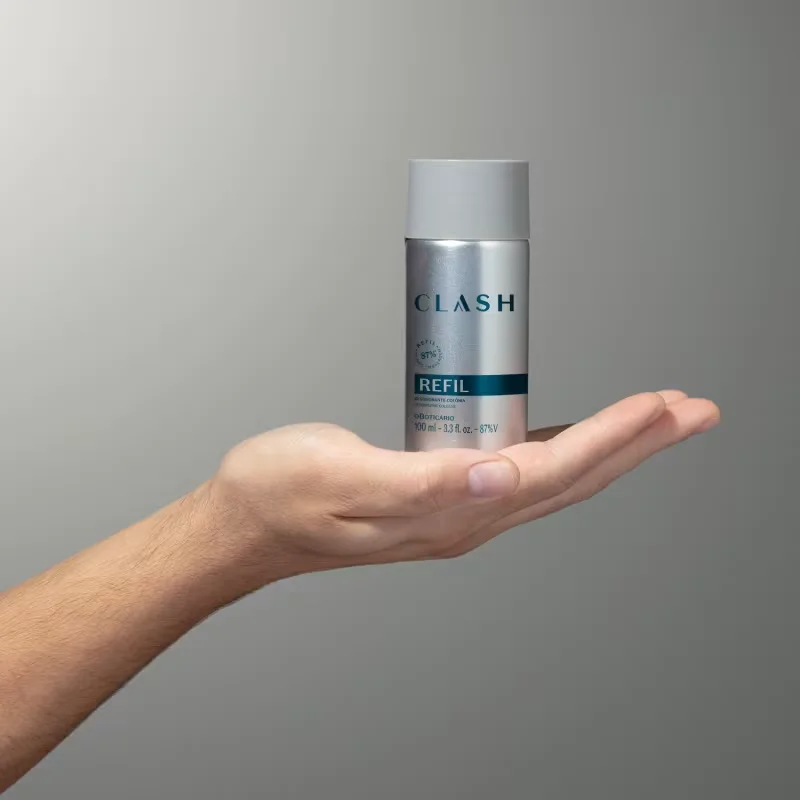 Refil Clash Desodorante Colônia100ml