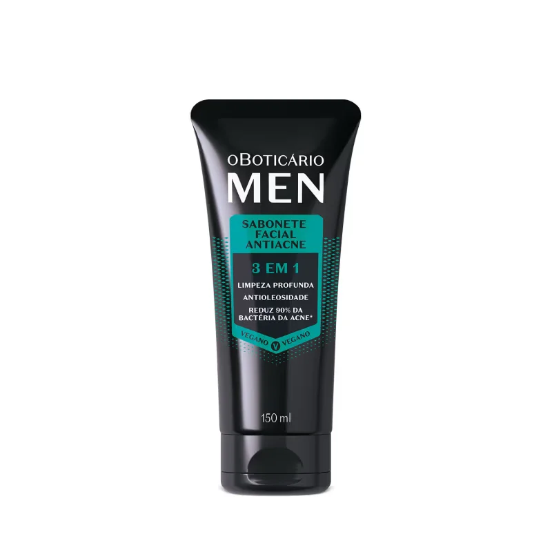Sabonete Líquido Facial 3 Em 1 MEN 150ml