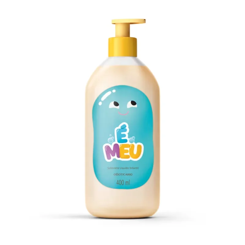 Sabonete Líquido Infantil É Meu O Boticário 400ml