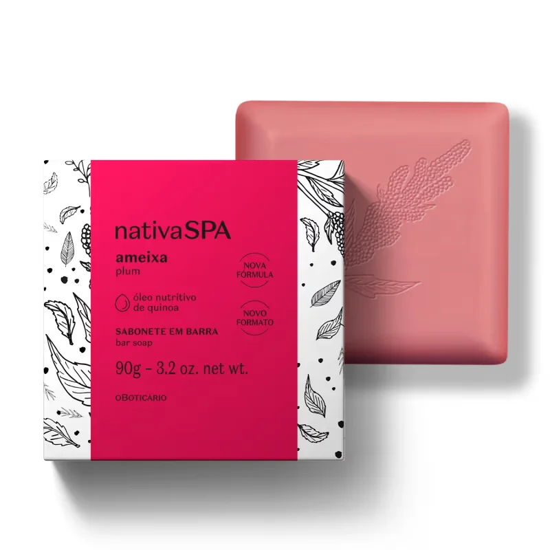 Sabonete em Barra Nativa SPA Ameixa 90g