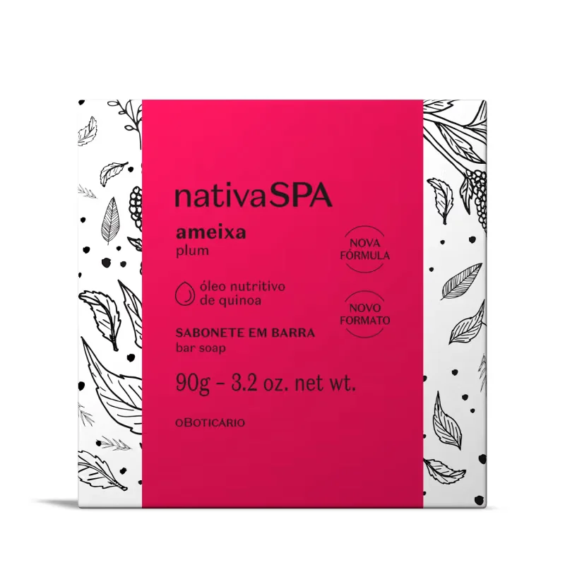 Sabonete em Barra Nativa SPA Ameixa 90g