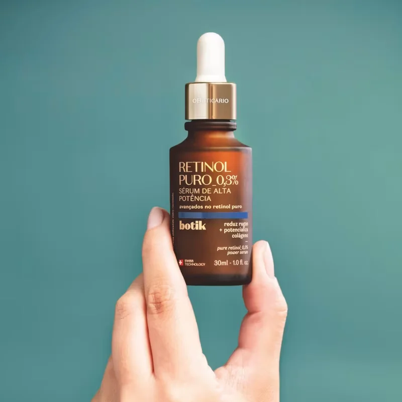 Sérum Facial de Alta Potência Botik Retinol Puro 30ml