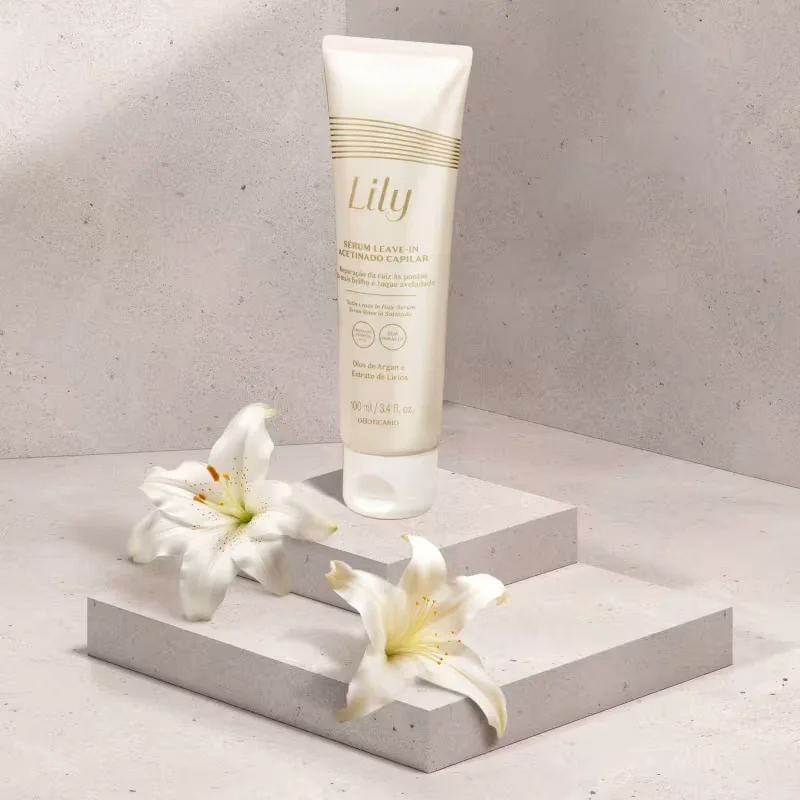 Sérum Leave-in Acetinado Capilar Lily 100ml