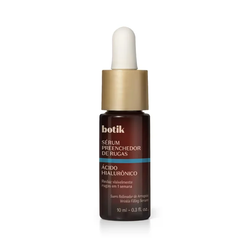 Sérum Preenchedor de Rugas Ácido Hialurônico Botik 10ml