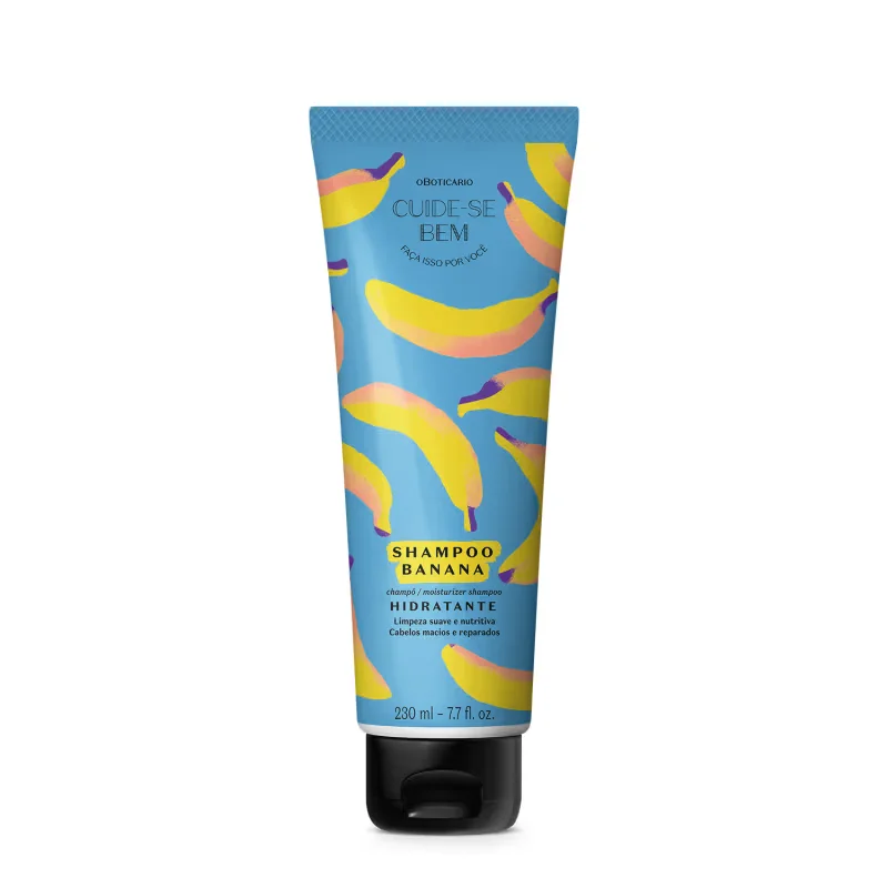 Shampoo Banana Cuide-se Bem Feira 230ml