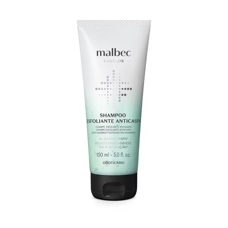 Shampoo Esfoliante Anticaspa Malbec 150ml