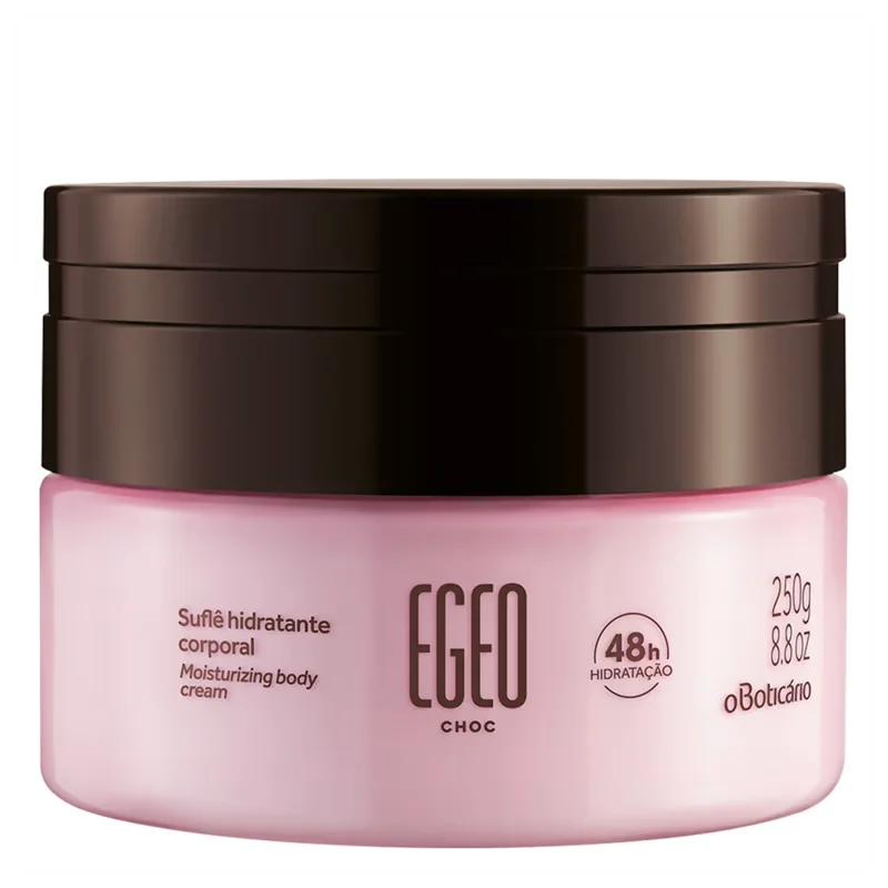 Suflê Hidratante Desodorante Corporal Egeo Choc, 250g
